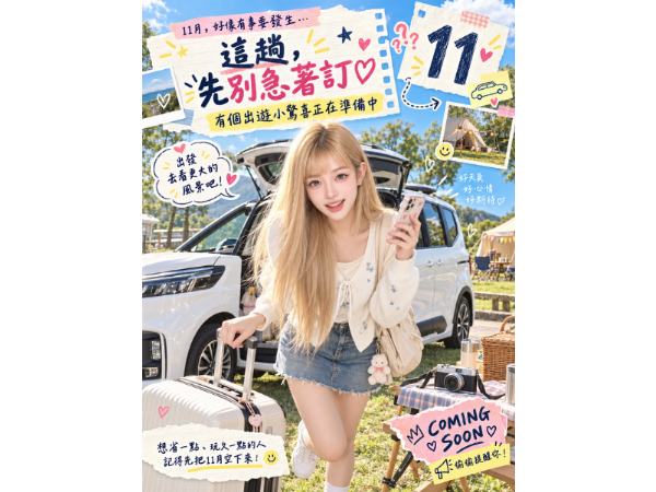 🚨11月先不要亂訂車🚨